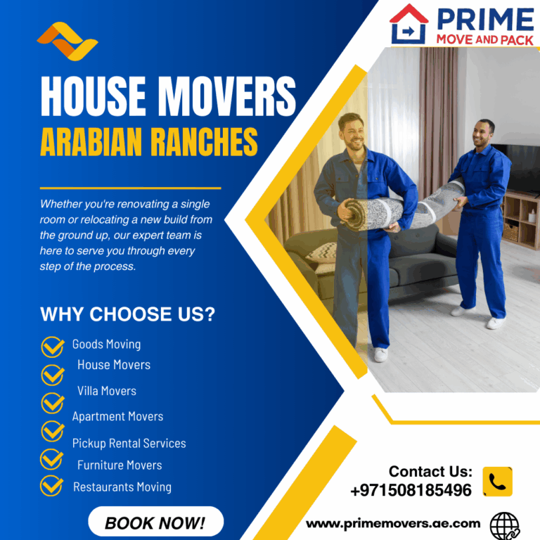 House Movers Arabian Ranches