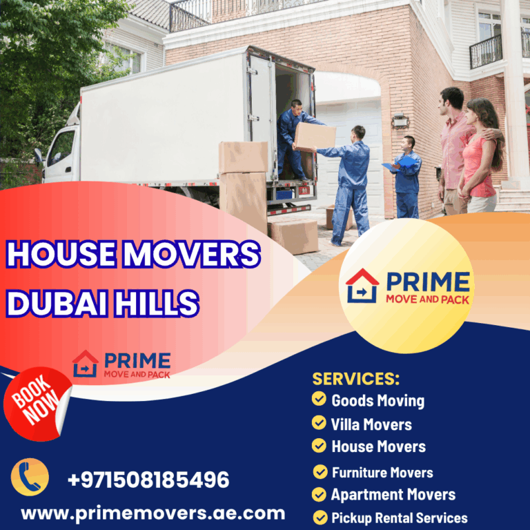 House Movers Dubai Hills
