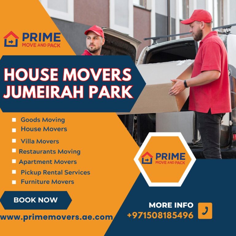 House Movers Jumeirah Park