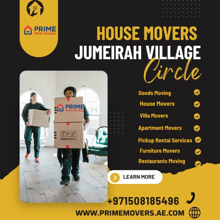 House Movers Jumeirah Village Circle