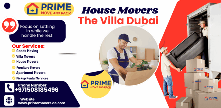 House Movers The Villa Dubai