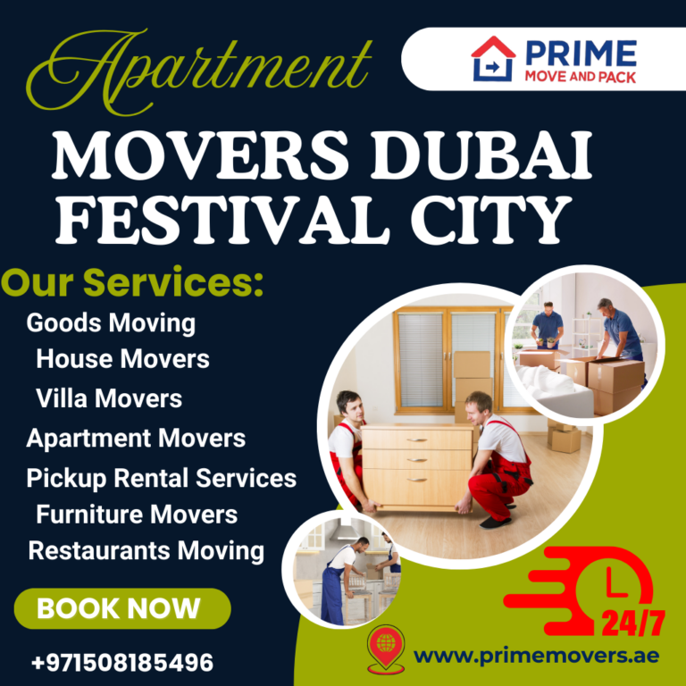 Apartment Movers Dubai Festival City