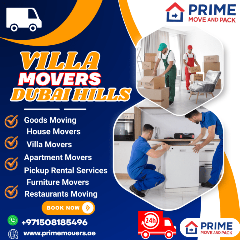Villa Movers Dubai Hills