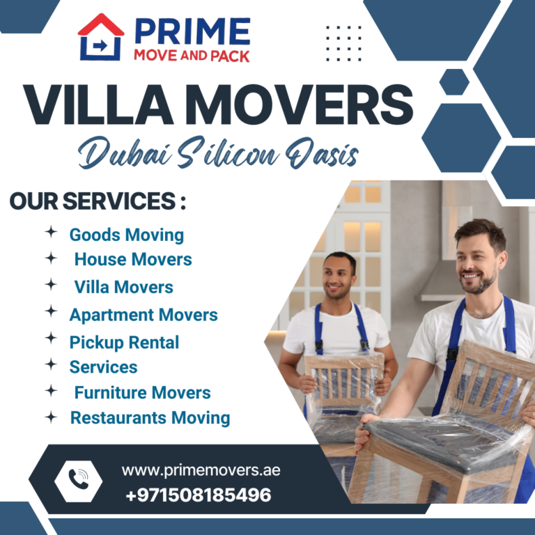 Villa Movers Dubai Silicon Oasis