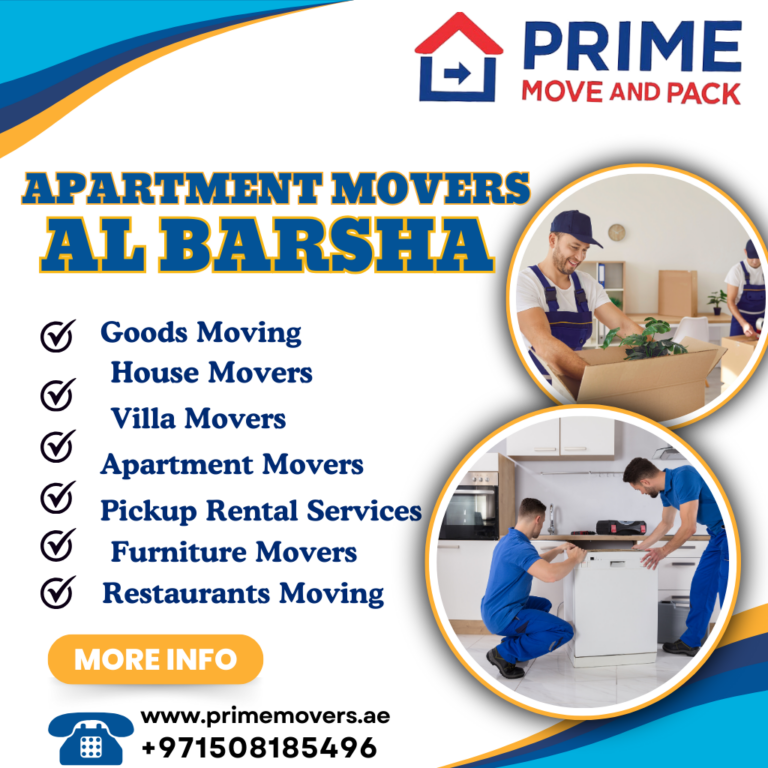 Apartment Movers Al Barsha