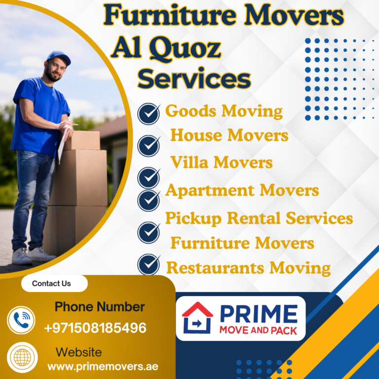 Furniture Movers Al Quoz