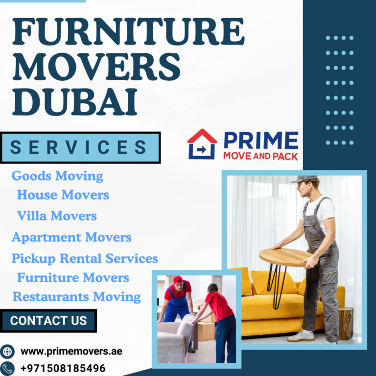 Furniture Movers Dubai