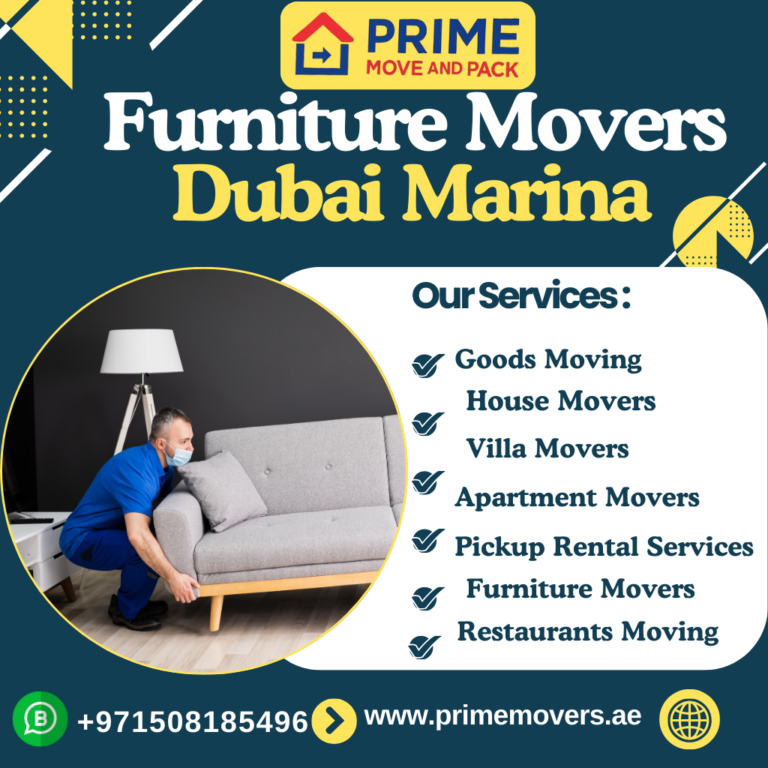 Furniture Movers Dubai Marina