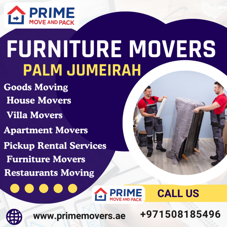 Furniture Movers Palm Jumeirah