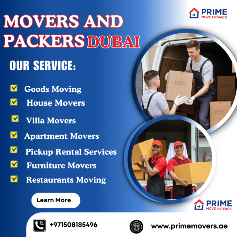 Movers And Packers Dubai