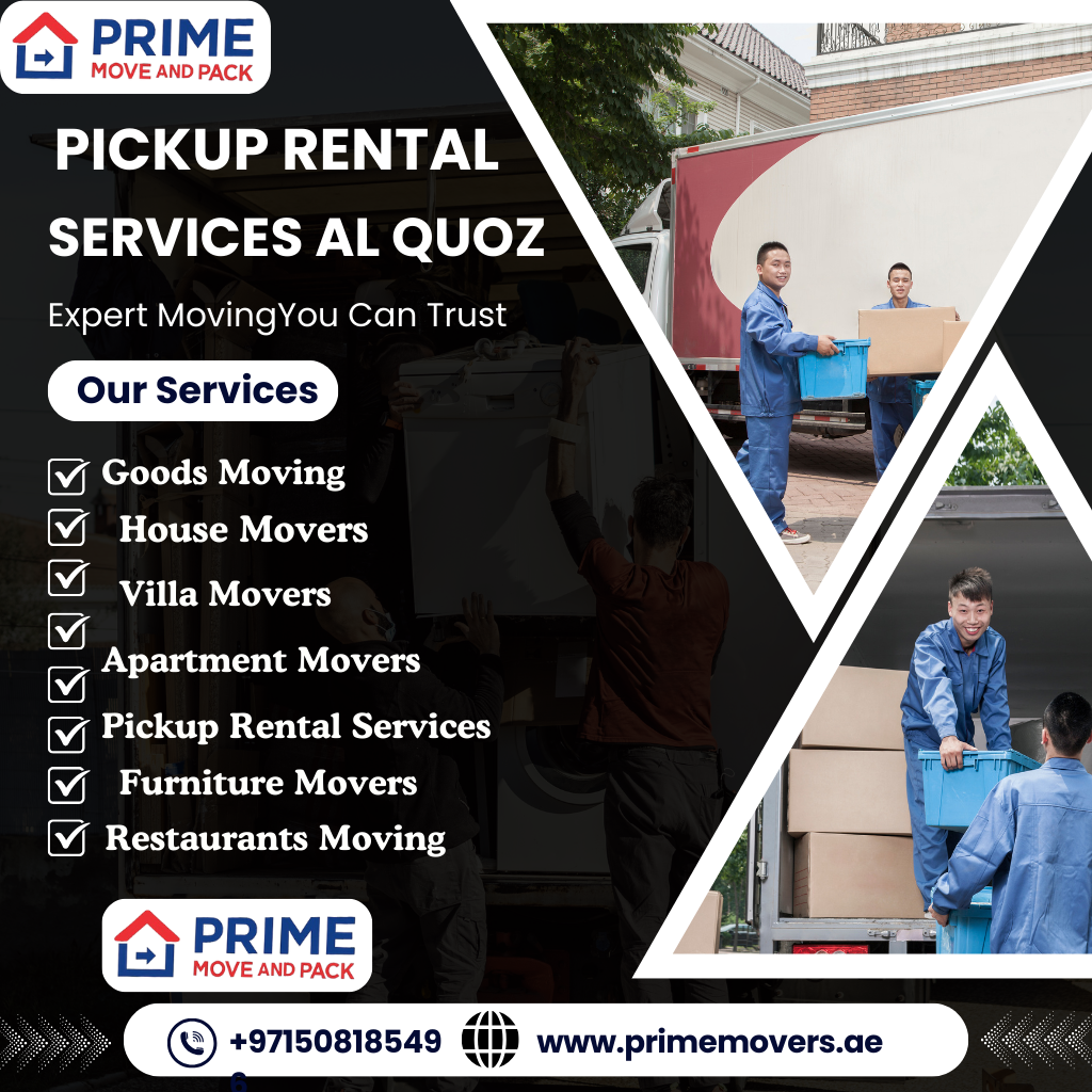 Pickup Rental Services Al Quoz