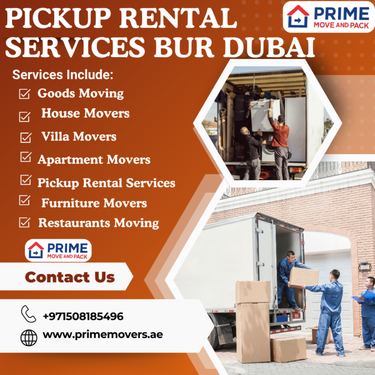 Pickup Rental Services Bur Dubai