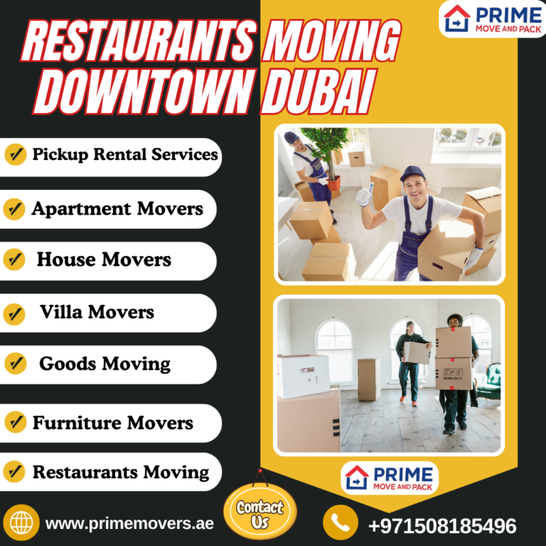 Restaurants Moving Downtown Dubai