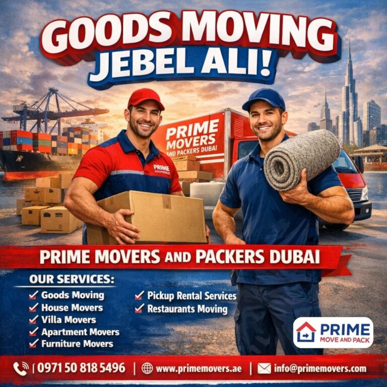 Goods Moving Jebel Ali