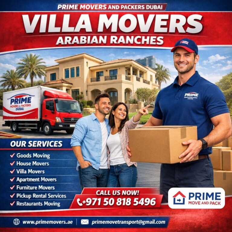 Villa Movers Arabian Ranches