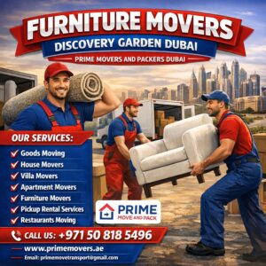 Furniture Movers Discovery Garden Dubai