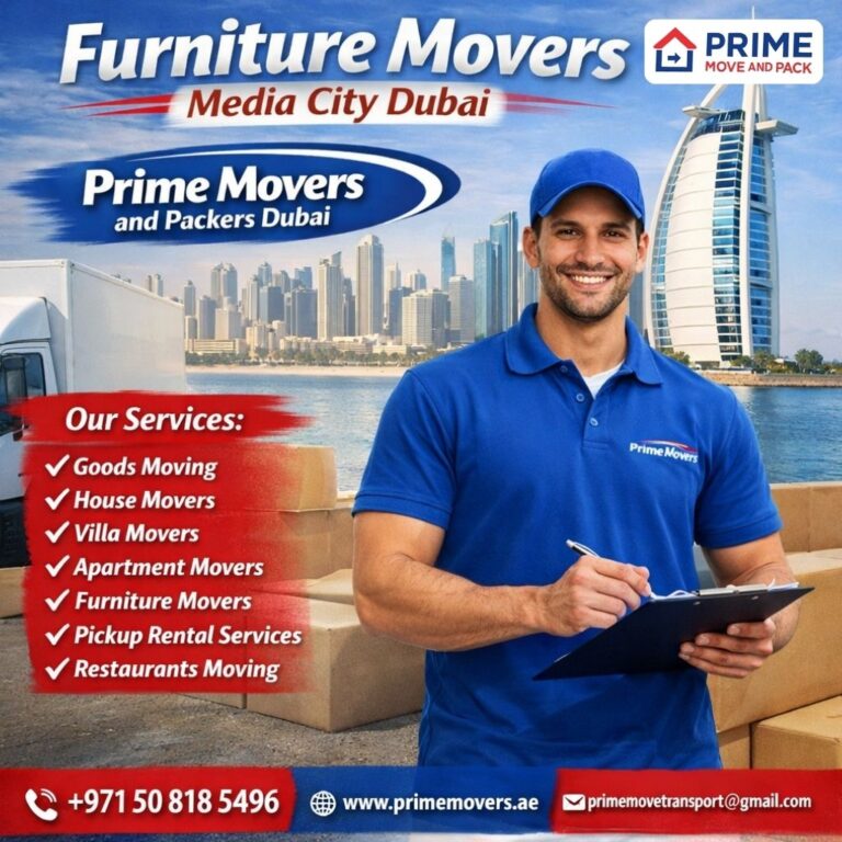 Furniture Movers Media City Dubai