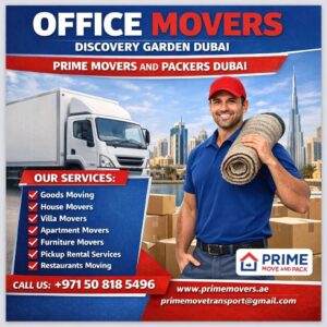 Office Movers Discovery Garden Dubai