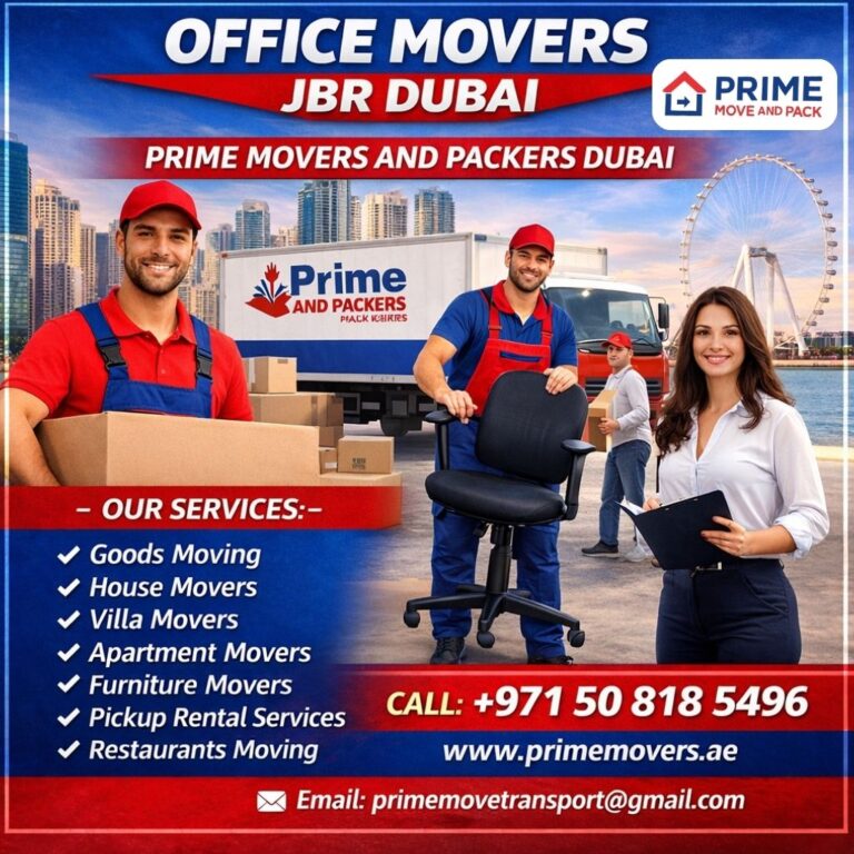 Office Movers Dubai JBR Dubai
