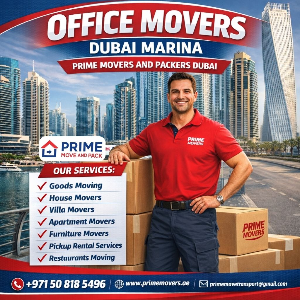 Office Movers Dubai Marina