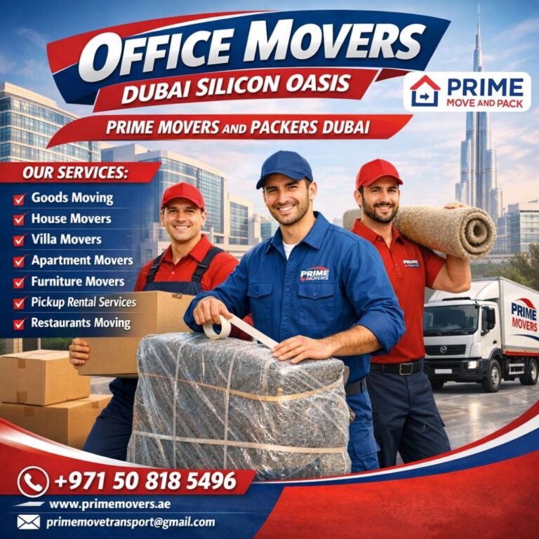 Office Movers Dubai Silicon Oasis
