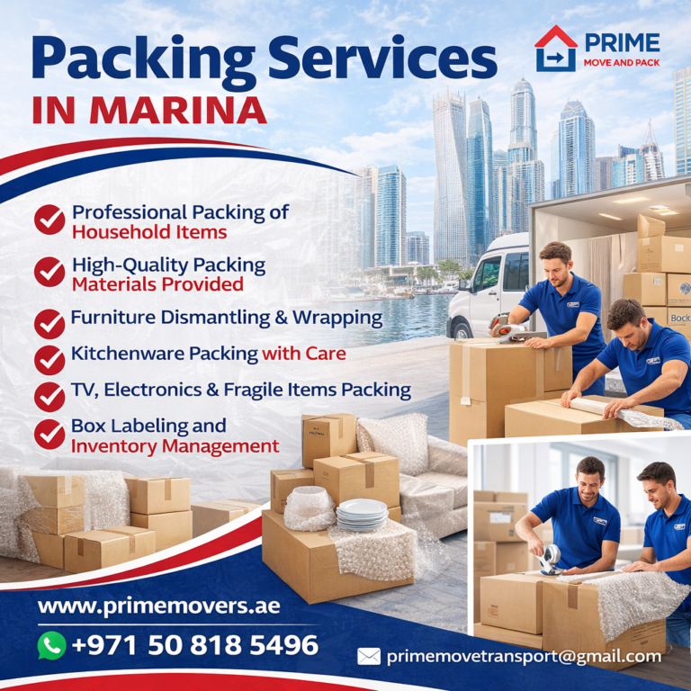 Packing Services in Marina