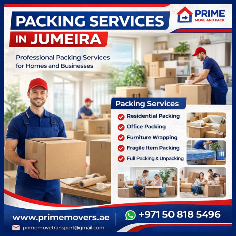 Packing Services in Jumeira