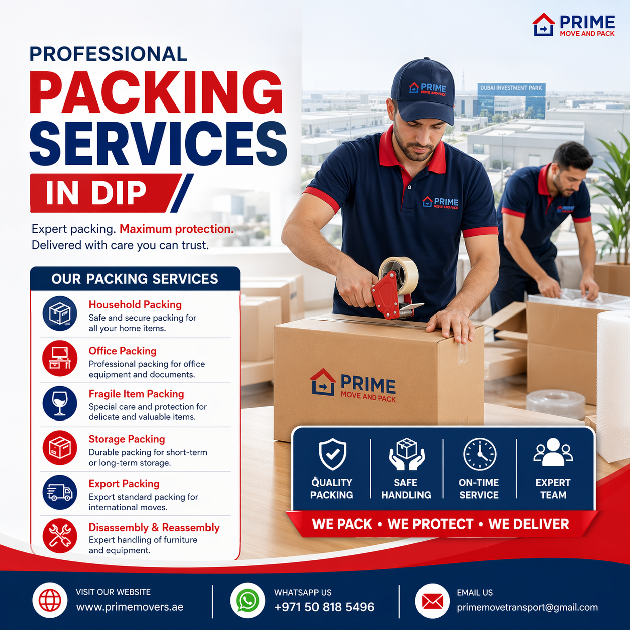 Packing Services in DIP