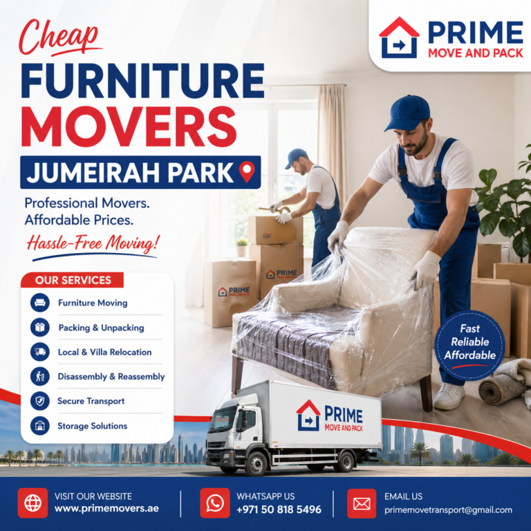 Cheap furniture movers jumeirah park