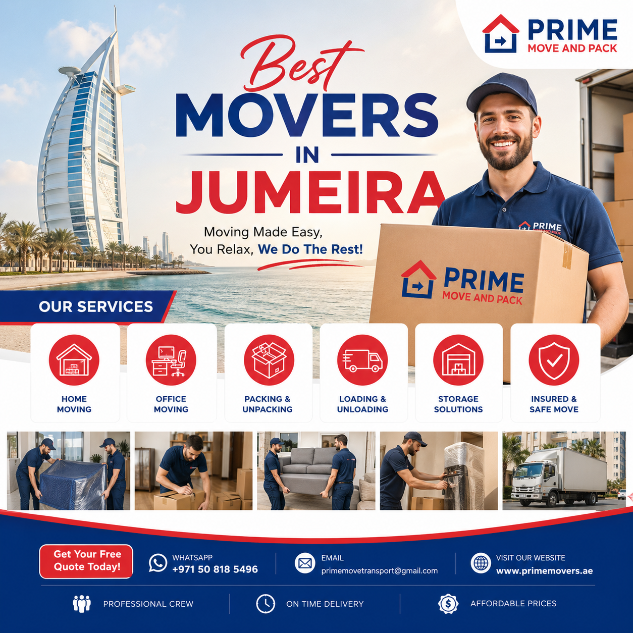 Best Movers in Jumeira