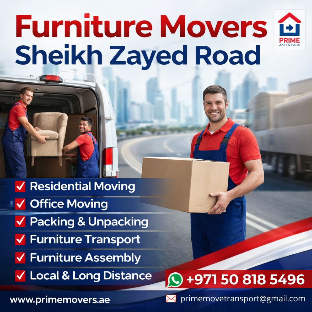 Furniture Movers Sheikh Zayed Road