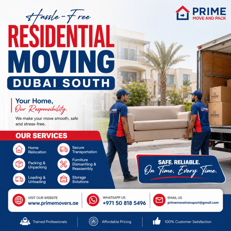 Residential Moving Dubai South