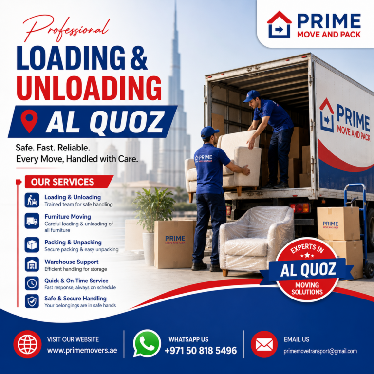 Loading & Unloading Al Quoz