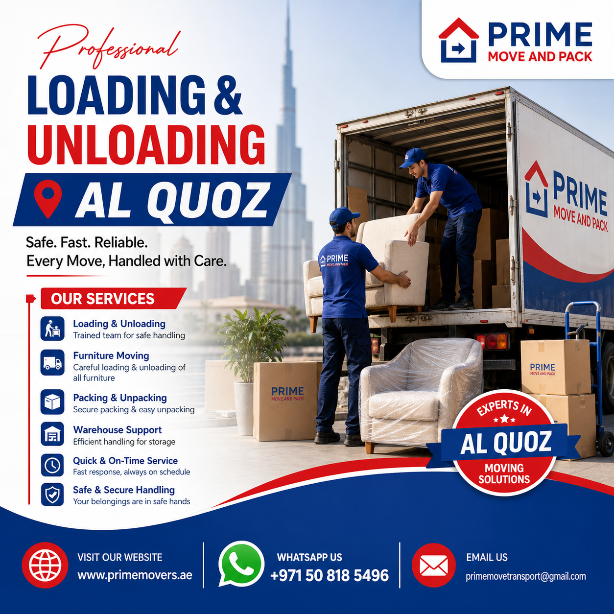 Loading & Unloading Al Quoz