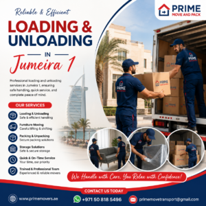 Loading & Unloading in Jumeira 1