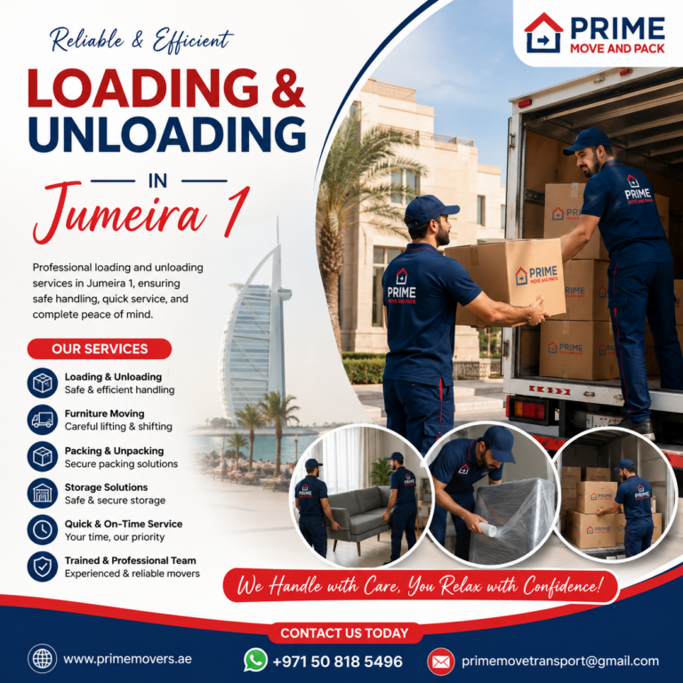 Loading & Unloading in Jumeira 1