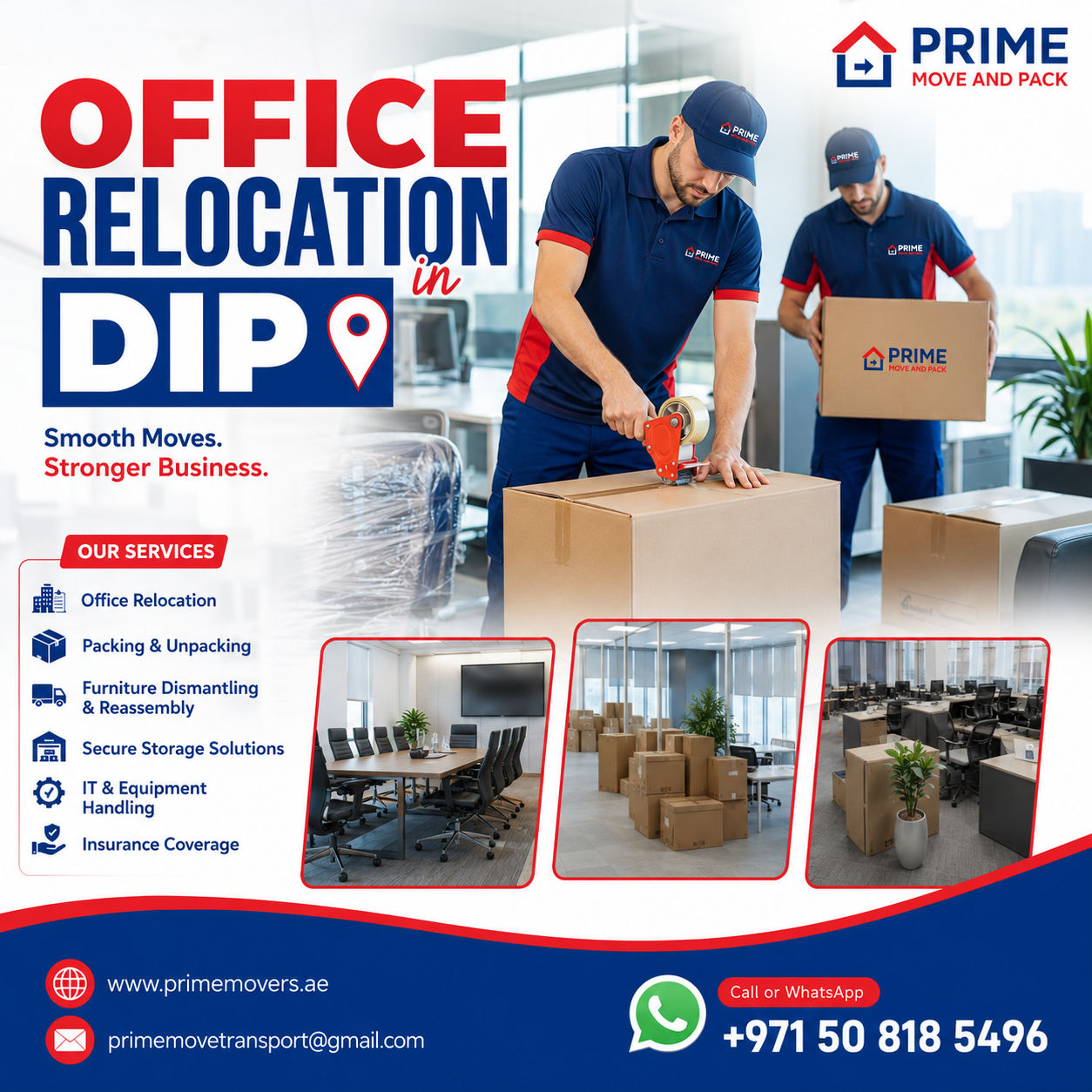 Office Relocation in DIP