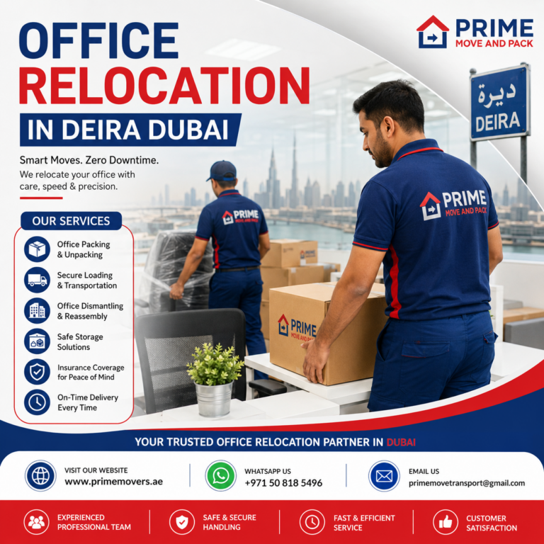 Office Relocation in Deira Dubai