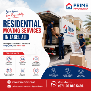 Residential Moving Services in Jabel Ali